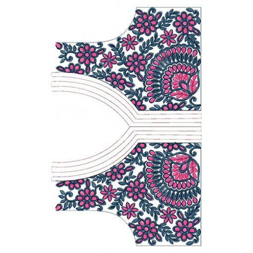 Blouse Neck Embroidery Designs 15412