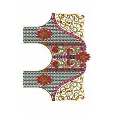 Ukrainian Embroidery Blouse Design 15423