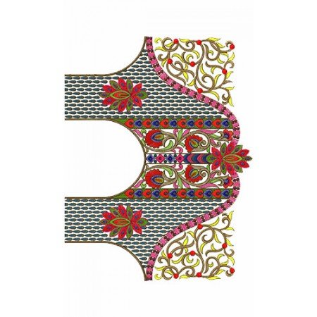 Ukrainian Embroidery Blouse Design 15423