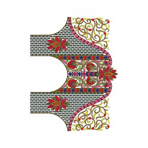 Ukrainian Embroidery Blouse Design 15423