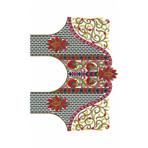 Ukrainian Embroidery Blouse Design 15423