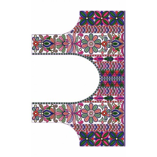 Rajasthani Blouse Embroidery 15647
