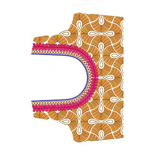 Pattu Blouse Embroidery Designs 17053