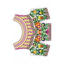 Embroidery Blouse Designs With Lehenga