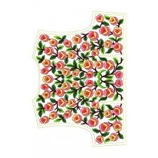 Mexican Motif Blouse Embroidery Design