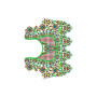 Egyptian Women Blouse Embroidery Design