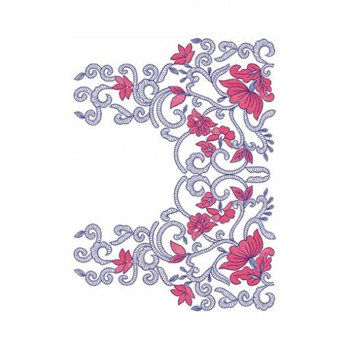 blouse embroidery design 18861