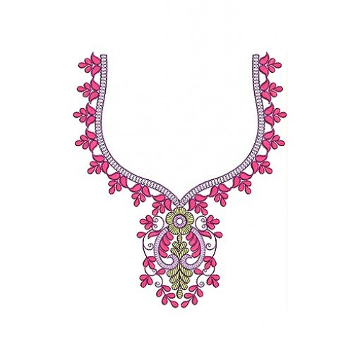 New Blouse Embroidery Design 19656