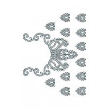New Blouse Embroidery Design 19756