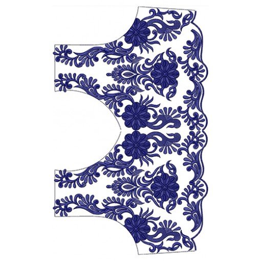 New Blouse Embroidery Design 19964