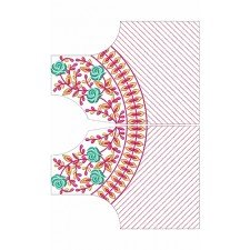 New Blouse Embroidery Design 20055