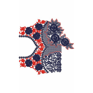 Rozdeal Blouse Embroidery Design 20127