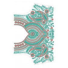 New Blouse Embroidery Design 20289