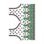 New Blouse Embroidery Design 20421