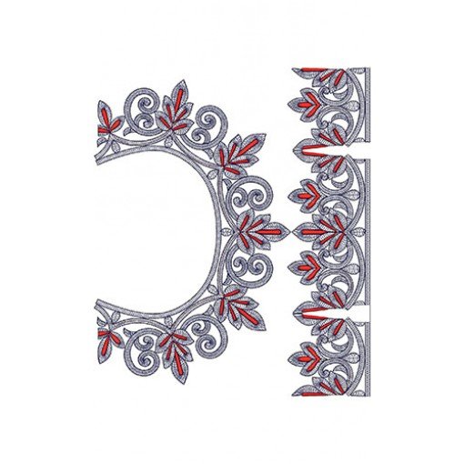 Cording Embroidery Design 21249