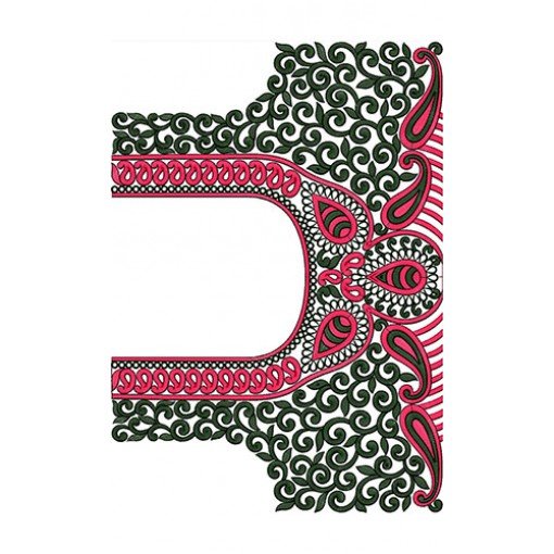 Attractive Maggam Work Blouse Embroidery Design 21460