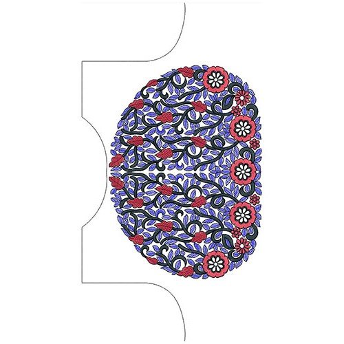 Zardosi Blouse Embroidery Design 21526