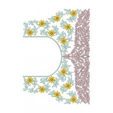 Current French Fashion Embroidery Design 21691