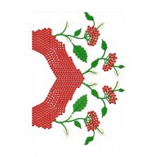 Blouse Neck Embroidery Design 21693