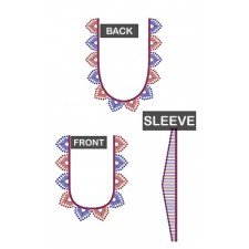 Blouse Embroidery Design 22424