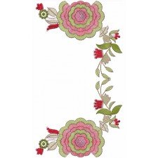 Small Size Blouse Embroidery Design 30424