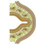 Boho Fashion Style Tunic Embroidery Design