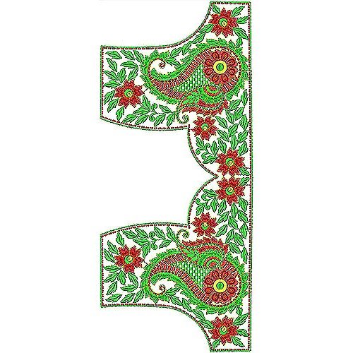 Boho Chic Mexican Paisley Embroidery Design
