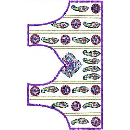 Embroidery Mexican Blouse Design