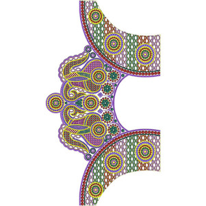 Bohemian Clothing Dress Embroidery Design