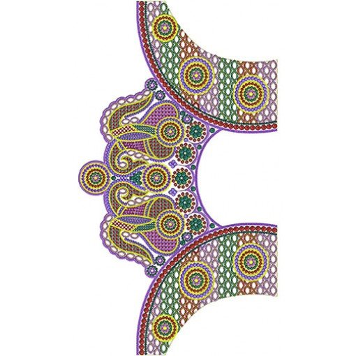 Bohemian Clothing Dress Embroidery Design