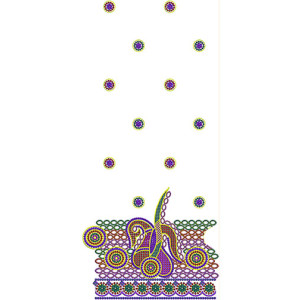 Bohemian Clothing Dress Embroidery Design