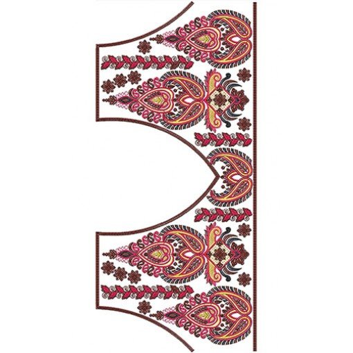 Kutchi Work Saree Blouse Design