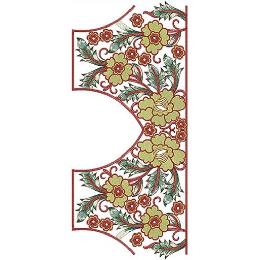 Indian Designer Blouse Embroidery Design