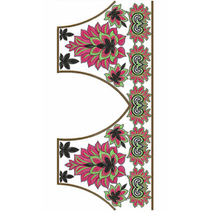 Latest Blouse Embroidery Design
