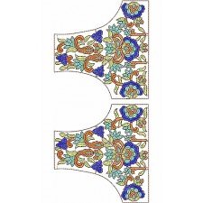 Boho Gypsy Bridal Blouse Embroidery Design