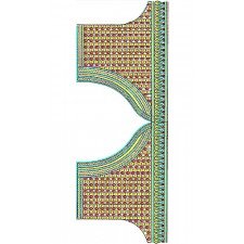 Arabic Dress Abaya Embroidery Design