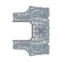 2014 Bride Boho Gypsy Wedding Clothing Embroidery Design
