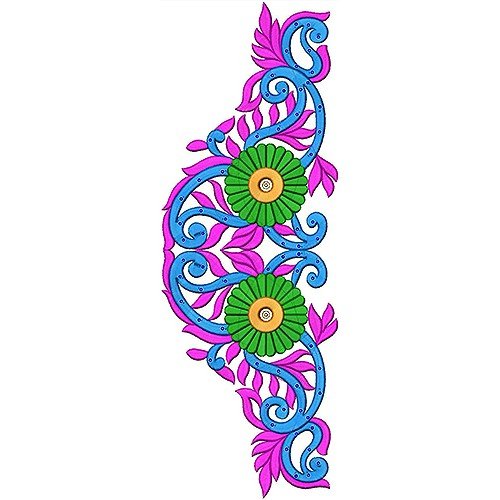 8305 Blouse Embroidery Design