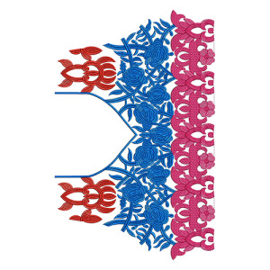 8865 Blouse Embroidery Design