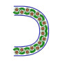 8868 Blouse Embroidery Design