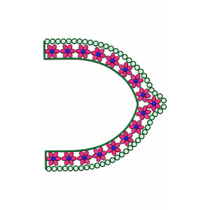 8936 Blouse Embroidery Design