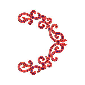 8937 Blouse Embroidery Design