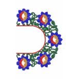 8940 Blouse Embroidery Design