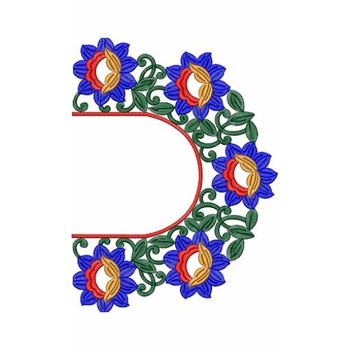 8940 Blouse Embroidery Design