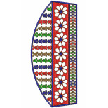 9087 Blouse Embroidery Design