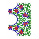 9311 Blouse Embroidery Design