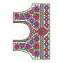 9313 Blouse Embroidery Design