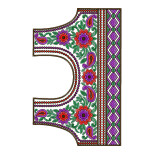 9314 Blouse Embroidery Design