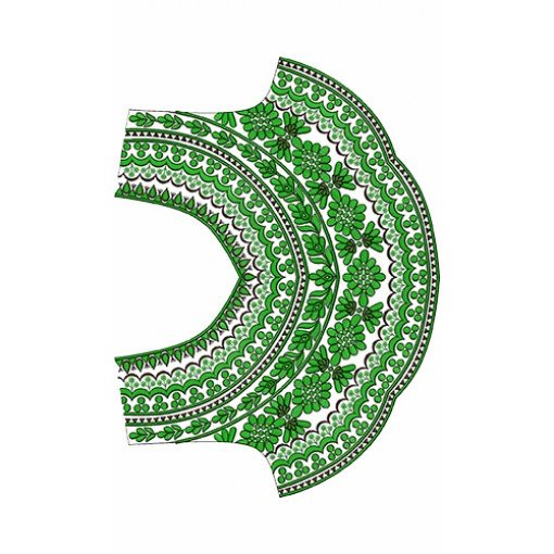 9452 Blouse Embroidery Design