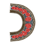 9453 Blouse Embroidery Design